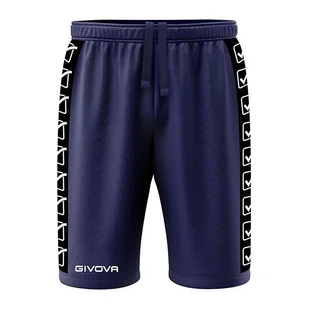 Spodenki Sportowe Givova Terry Band Navy L - Oddychające i Lekkie - Spodnie sportowe damskie - miniaturka - grafika 1