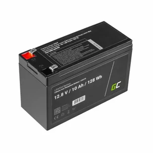 Green cell Akumulator litowo-żelazowo-fosforanowy LiFePO4 Green Cell 12V 12.8V 10Ah do paneli solarnych, kamperów oraz łodzi CAV10 - Akumulatory ogólnego zastosowania - miniaturka - grafika 2