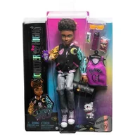 Lalki dla dziewczynek - Lalka MONSTER HIGH Clawd Wolf HNF65 - miniaturka - grafika 1