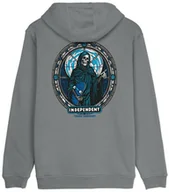 Bluzy męskie - bluza męska INDEPENDENT ITC STAINED HOOD Charcoal - miniaturka - grafika 1