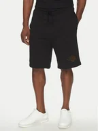 Spodenki męskie - HUGO Szorty sportowe Damtus 50534953 Czarny Relaxed Fit - miniaturka - grafika 1