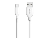 Kable USB - Kabel Anker PowerLine microUSB / Usb 0.9m Biały - miniaturka - grafika 1
