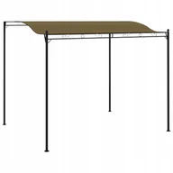 Pawilony ogrodowe - vidaXL Zadaszenie, 3 x 2,5 m, kolor taupe, 180 g/m - miniaturka - grafika 1