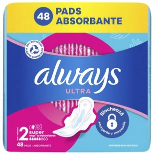 Podpaski ALWAYS Ultra Day Long Rozmiar 2 (48 sztuk) - Podpaski - miniaturka - grafika 1