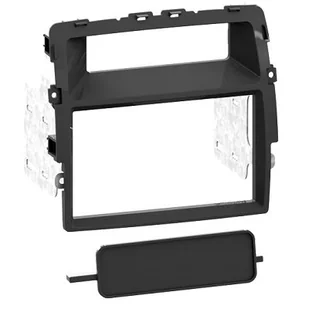 Compotech Ramka do radia 3584/2D Czarny 3584/2D - Akcesoria car audio - miniaturka - grafika 1