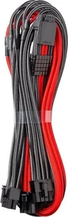 CableMod CableMod RT-Series PRO ModMesh 12VHPWR to 3x PCI-e Kabel for ASUS/Seasonic - 60cm, carbon/red - Kable komputerowe i do monitorów - miniaturka - grafika 1