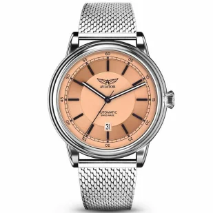 Zegarek AVIATOR V.3.32.0.244.5 DOUGLAS DC-3 - ORYGINALNY ⌚ AUTORYZOWANY SALON - Zegarki męskie - miniaturka - grafika 2