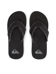 Quiksilver Japonki AQYL100047 Czarny - Klapki i japonki męskie - miniaturka - grafika 1
