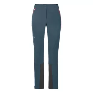 Salewa Damskie LAGORAI DST W PNT, spodnie narciarskie turystyczne, niebieski ombre, 42/36 - Spodnie narciarskie - miniaturka - grafika 1
