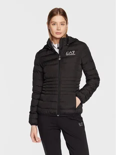 EA7 Emporio Armani Kurtka przejściowa 8NTB23 TNF8Z 1200 Czarny Regular Fit - Kurtki damskie - miniaturka - grafika 1