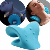 Masażery - Poduszka Ortopedyczna Trakcyjna Rozciągająca Ból Karku Szyi Ramion Masażer - miniaturka - grafika 1