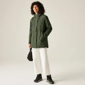 Kurtki i kamizelki sportowe damskie - Regatta Kurtka damska przejściowa ocieplana przeciwdeszczowa Brielly Zielony, Rozmiar: 46 - miniaturka - grafika 1