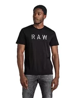 Koszulki męskie - G-STAR RAW Raw Koszulka męska, Czarny (Dk Black D22776-c506-6484), L - miniaturka - grafika 1