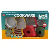 Zabawy w naśladowanie dorosłych - Askato Zestaw Garnków 10 Elementów 22489 - miniaturka - grafika 1