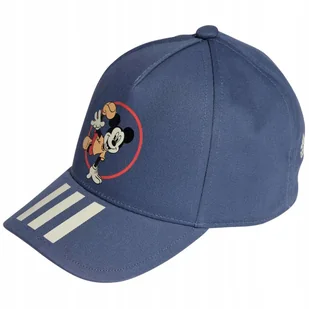 Czapka z daszkiem dla dzieci adidas Disney Mickey Mouse niebieska IW1122 Mł - Czapki i chusty sportowe męskie - miniaturka - grafika 1
