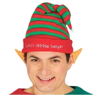 Dodatki do strojów karnawałowych - Guirca Czapka "Elf Tadeusz", GUIRCA GU41565 - miniaturka - grafika 1