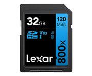 Karty pamięci - Lexar 32GB 800x Professional SDHC UHS-I U1 V10 - miniaturka - grafika 1