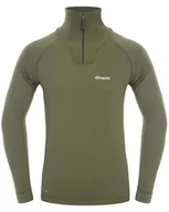 Inne akcesoria dla wędkarzy - Koszulka termoaktywna męska z golfem Graff 902 Oliwka - miniaturka - grafika 1