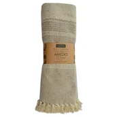 Koce - Koc 150 x 200 Bawełniany Boho Aredo 11 Beż - miniaturka - grafika 1