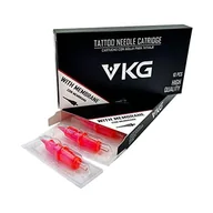 Wyposażenie studia tatuażu - Viking Ink USA - 7 ROUND LINER (0.20mm) - Cartuchos estériles y desechables para tatuajes - Caja 10ud - miniaturka - grafika 1