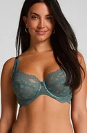 Biustonosze - Hunkemöller Biustonosz nieusztywniany z fiszbinami Daisy Niebieski - miniaturka - grafika 1