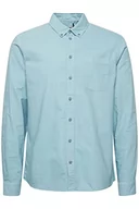 Koszule męskie - Blend Męska koszula BHBugley Garment Dyed Oxford 164010 / niebieska (Dusty Blue), M, 164010 / Dusty Blue, M - miniaturka - grafika 1