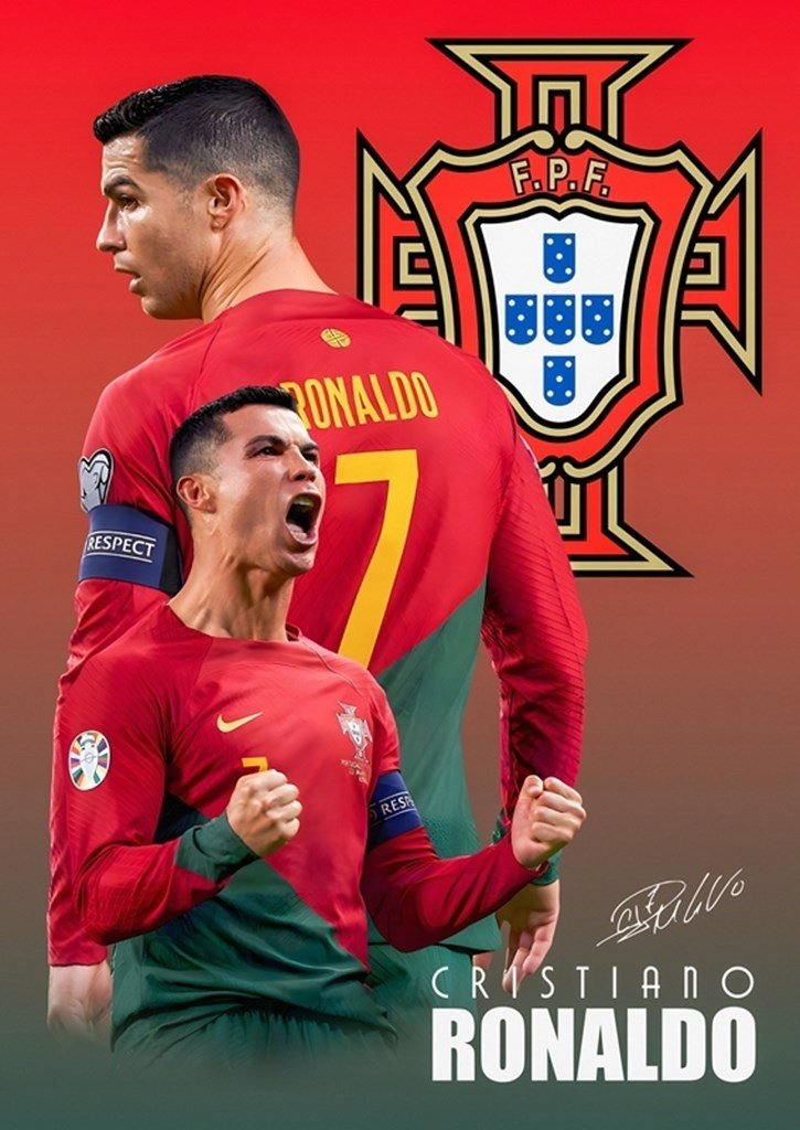 Puzzle CRISTIANO RONALDO CR7 A3 252 el z Nadrukiem IMIĘ Pudełko 9