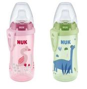 Kubki dla dzieci - NUK kubek Active Cup 300ml.pow.12m-cy ustnik niekapek silikon - miniaturka - grafika 1