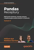 Książki o programowaniu - Pandas. Receptury. Obliczenia naukowe, szeregi czasowe i eksploracyjna analiza danych w Pythonie - Harrison Matthew, William Ayd - książka - miniaturka - grafika 1