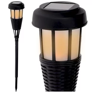 Lampa Solarna Led Ogrodowa Wbijana Słupek 50 X 7 Cm - Lampy ogrodowe - miniaturka - grafika 1