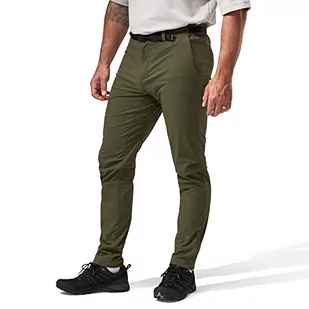 Berghaus Męskie spodnie trekkingowe Lomaxx tkane, bluszcz zielony, 76 krótkie (76 cm) - Spodenki męskie - miniaturka - grafika 1
