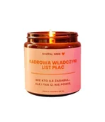 Świece - Świeczka sojowa Kadrowa Władczyni List Płac - miniaturka - grafika 1