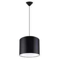 Lampy sufitowe - Lampa wisząca NOVA 30 czarna SOLLUX LIGHTING - miniaturka - grafika 1