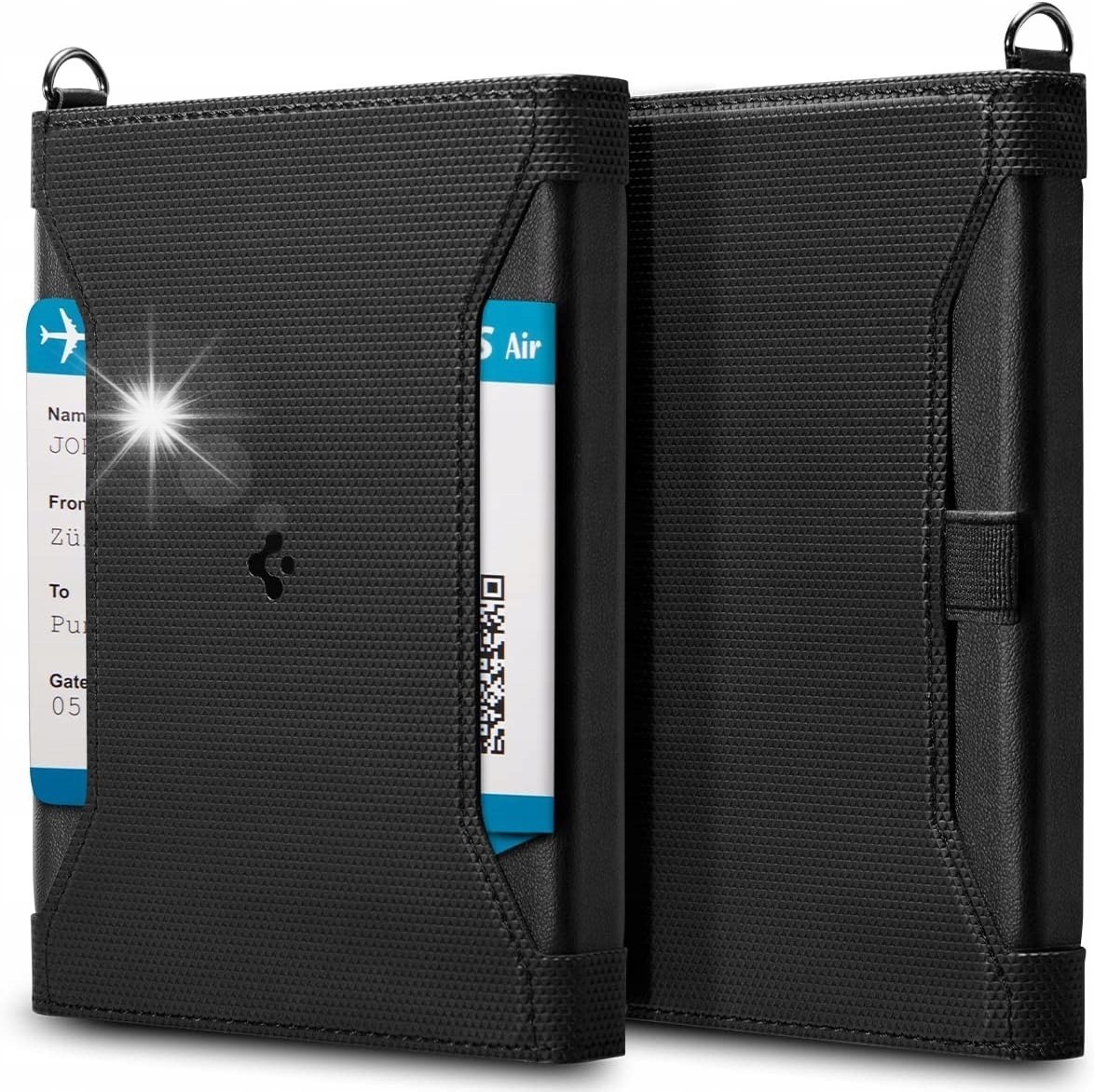 Portfel etui na karty, dokumenty paszport, Spigen Universal Passport Holder