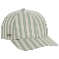 Czapki i chusty sportowe męskie - Czapka z Daszkiem Bawełniana Stripe by Seeberger, miętowy, One Size - miniaturka - grafika 1