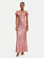 Sukienki - Rinascimento Sukienka wieczorowa CFC0122589003 Różowy Regular Fit - miniaturka - grafika 1