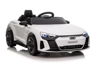 Auto Na Akumulator Audi E- Tron GT QLS-6888 Białe - Pojazdy elektryczne dla dzieci - miniaturka - grafika 1