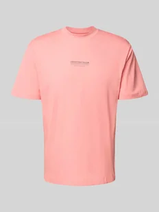 T-shirt o kroju relaxed fit z czystej bawełny - Koszulki męskie - miniaturka - grafika 1