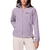 Bluzy sportowe damskie - Bluza damska Columbia Benton Springs 1372111554 - fioletowa - miniaturka - grafika 1