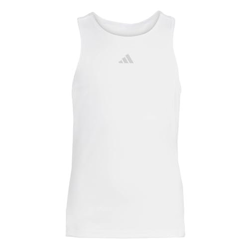 adidas meisjes GIRLS CLUB TENNIS CLIMACOOL TANK TOP, white, 7-8 Years