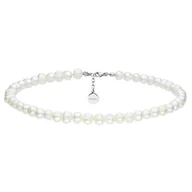 Naszyjniki - Klasyczny choker perły stal szlachetna - Manoki - miniaturka - grafika 1