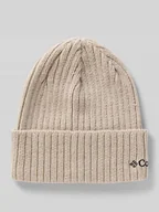 Czapki męskie - Czapka beanie z wyhaftowanym logo - miniaturka - grafika 1