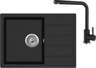 Aquasanita SET ECO-2-B+5553E2-601 - Zlewozmywaki - miniaturka - grafika 1