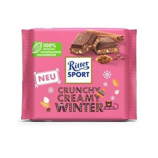 Ritter Sport Czekolada mleczna zimowe przyprawy 2023 100g - Czekolada - miniaturka - grafika 1
