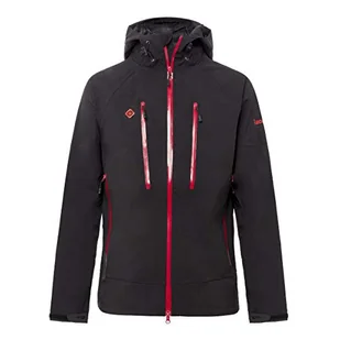 Izas Membrana cavour trzy warstwy wierzchnie, wielokolorowa, s IMHJA00767-Black-X-Small - Kurtki męskie - miniaturka - grafika 1