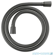 Baterie umywalkowe - Omnires wąż prysznicowy 125 cm grafit 022-XGR | - miniaturka - grafika 1