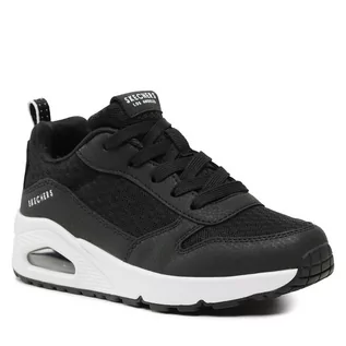 Buty dla chłopców - Sneakersy Skechers Uno Powex 403667L/BLK Black - grafika 1