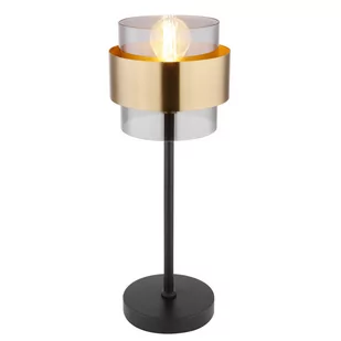Globo Milley 15560T lampa stołowa lampka 1x60W E27 złota/czarna - Lampy stojące - miniaturka - grafika 1