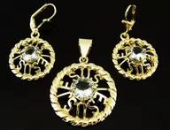 Zestawy biżuterii dla kobiet - Komplet MD KT 650 - miniaturka - grafika 1