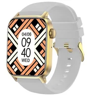 Smartwatch - Kiano Watch GO Biały - miniaturka - grafika 1